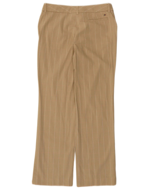 Tommy Hilfiger Pantalones Casuales De Golf para Mujer Medianos W28 L28 Beige Pinstripe