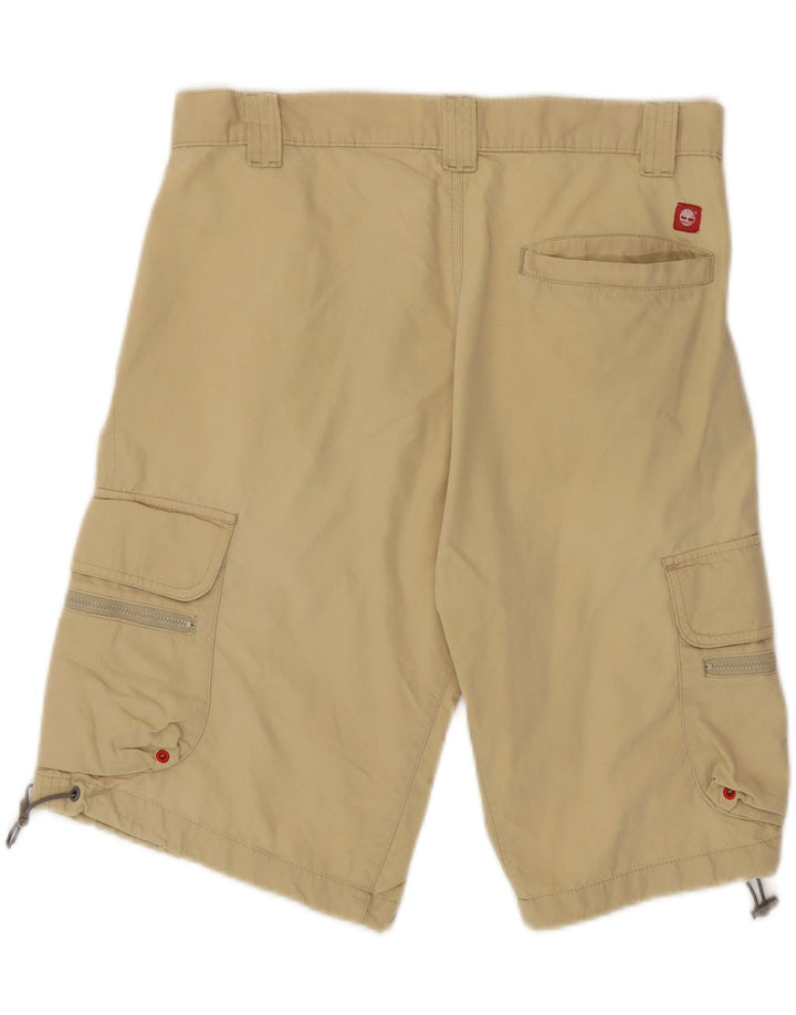 Timberland Shorts Cargo Hombre W32 Algodón Beige Medio