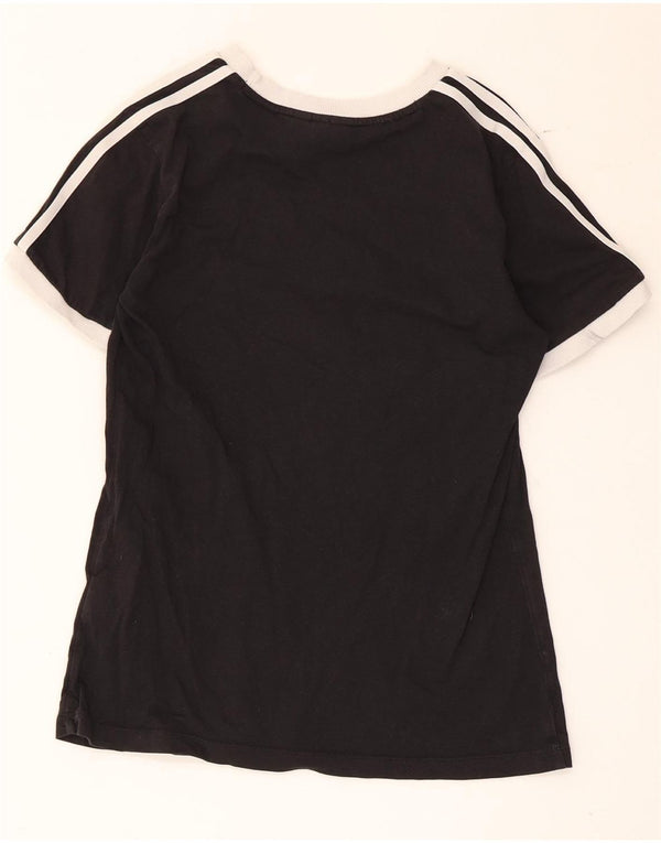 Adidas - Camiseta para mujer, talla 40, talla mediana, color negro, algodón