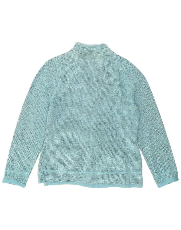 Weird Fish - Chaqueta de chándal para mujer, talla grande, algodón azul