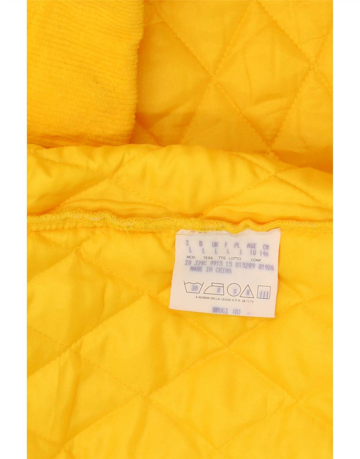 Brugi Chaqueta acolchada para hombre UK 40 Large Poliamida amarilla