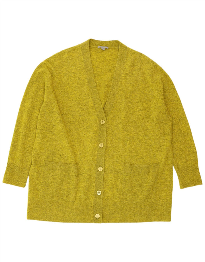 COS Suéter tipo cárdigan extragrande largo para mujer Reino Unido 14 Medio verde moteado