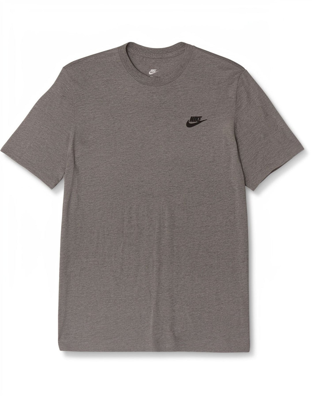 Camiseta Nike Hombre Top Gris Medio De Algodón Moteado