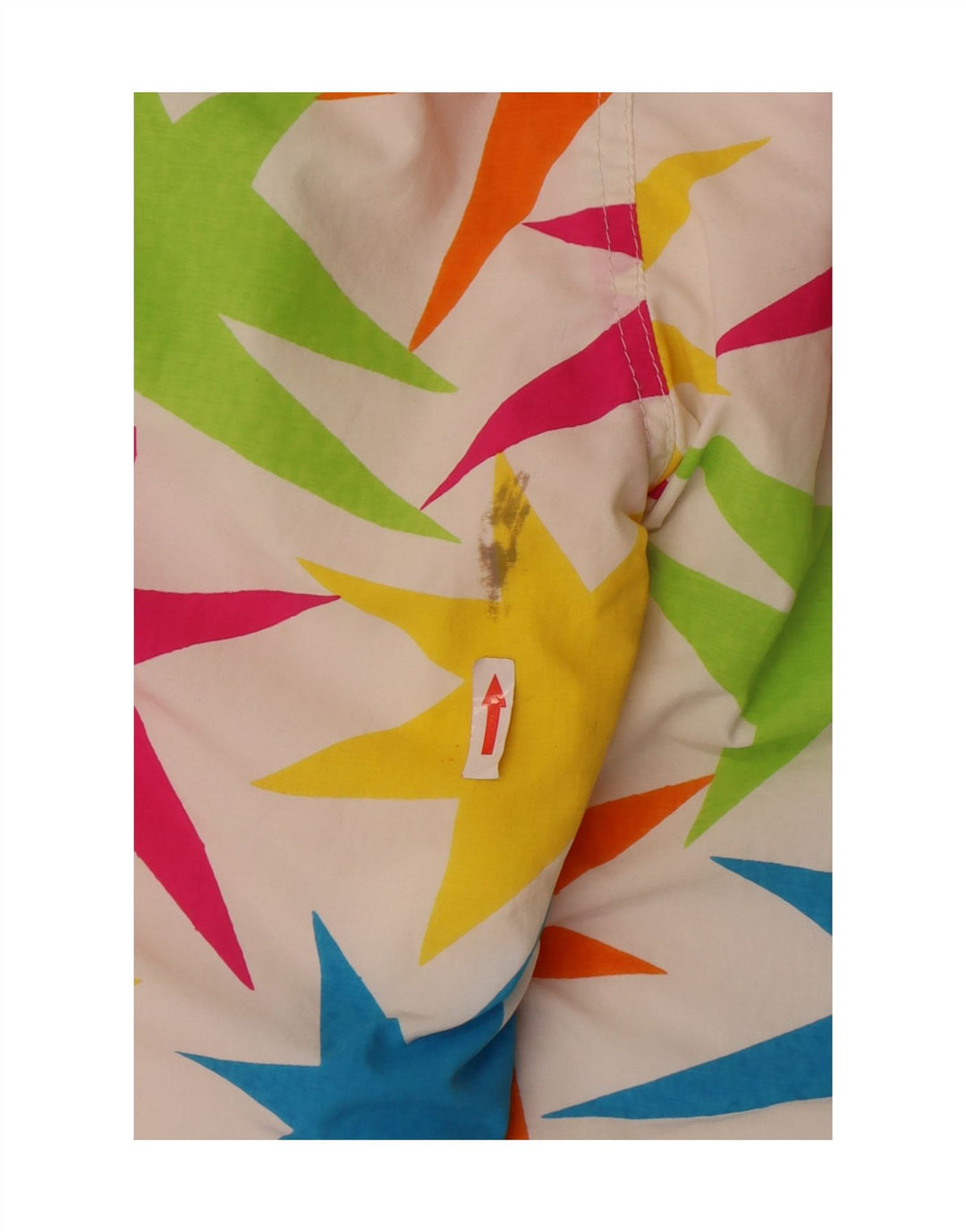 Enrico Coveri Mono de esquí con estampado abstracto para mujer, talla 8, talla pequeña, multicolor