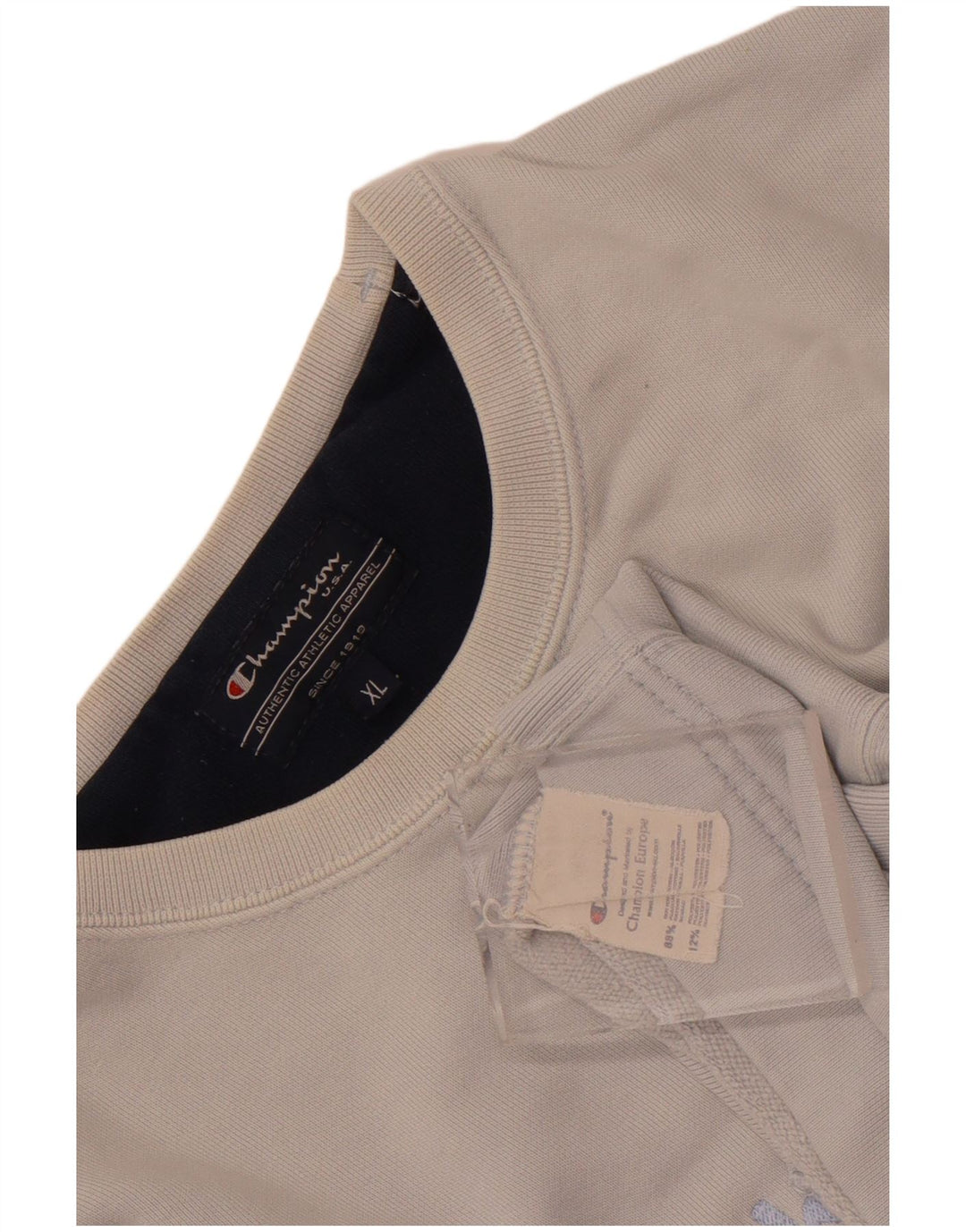 Champion Sudadera Gráfica para Hombre Jumper XL Algodón Azul