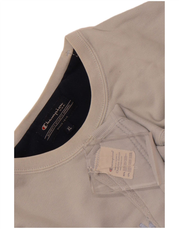 Champion Sudadera Gráfica para Hombre Jumper XL Algodón Azul