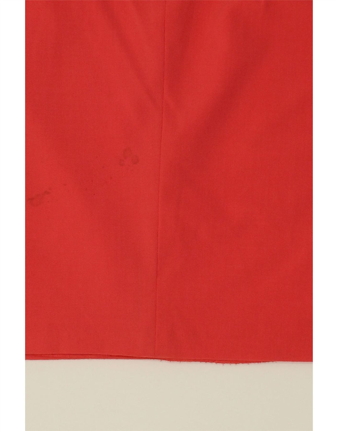VINTAGE Womens A-Line Skirt UK 14 Large W32  Red Polyester Vintage Vintage and Second-Hand Vintage from Messina Hembry 