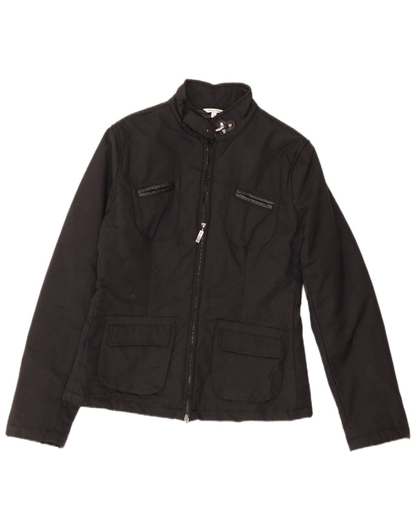 Chaqueta utilitaria para mujer Extyn UK 44 Medium Black Nylon