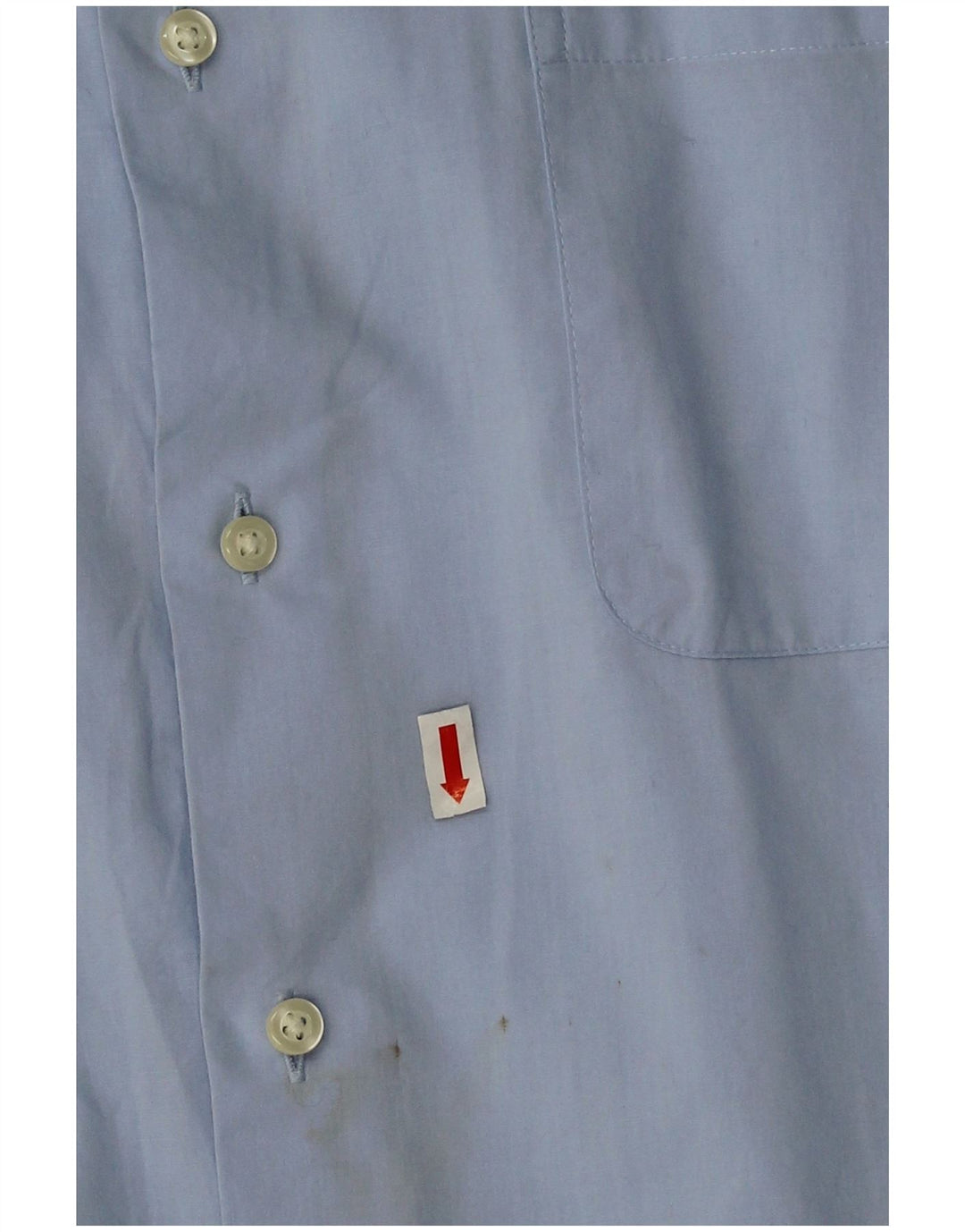 Dockers Camisa para hombre Talla 15 1/2 Algodón azul mediano