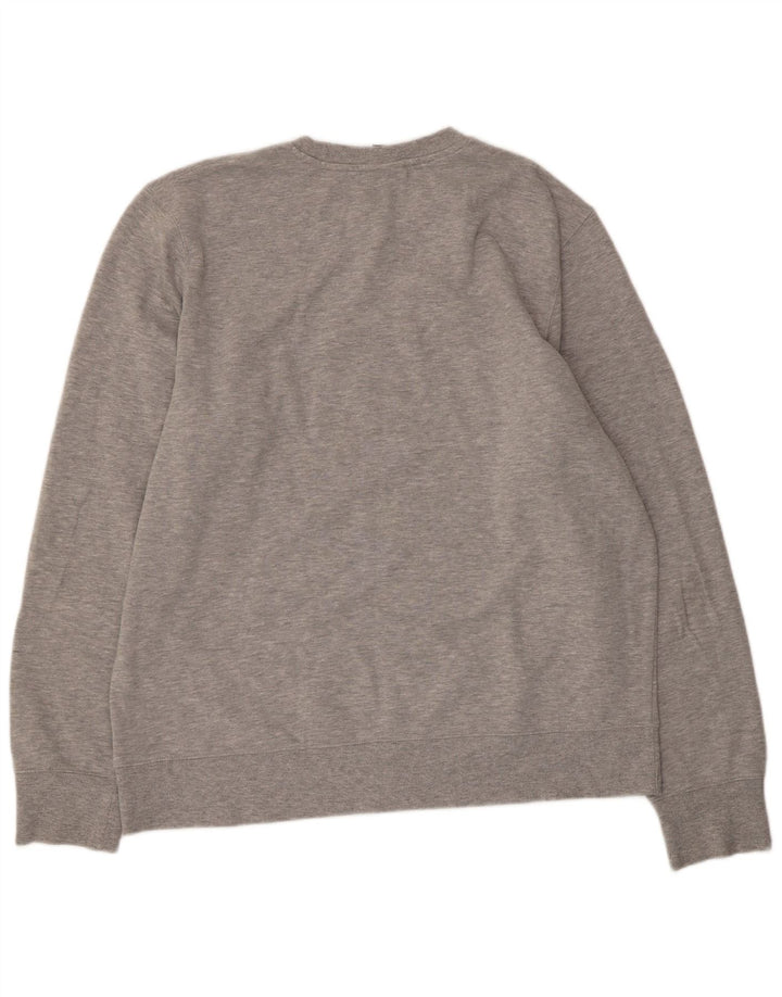 New Balance Hombre Sudadera Jumper XL Gris Moteado