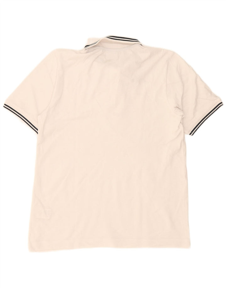 KAPPA Polo Hombre Algodón Blanco Mediano