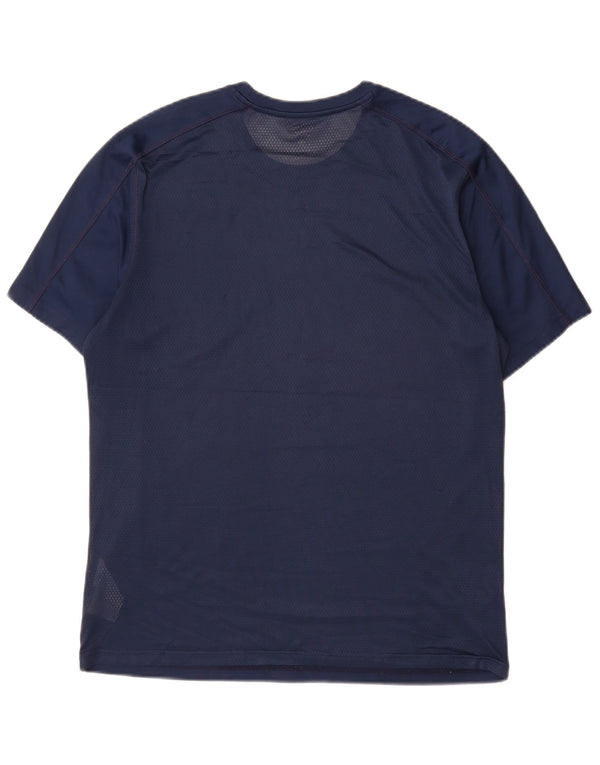 Camiseta Reebok Speedwick para hombre Top Medium Azul Marino Poliéster