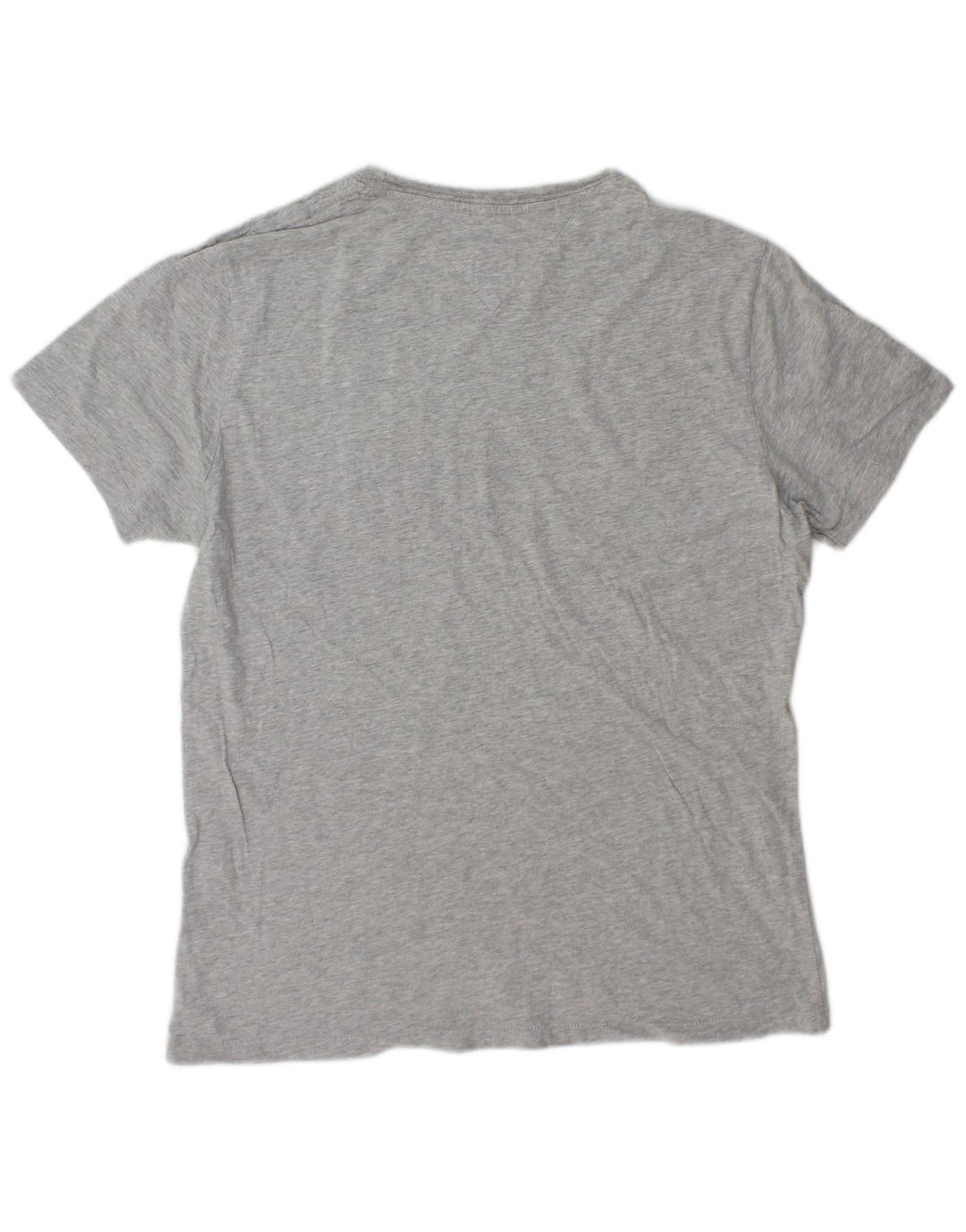 Tommy Hilfiger - Camiseta gráfica para hombre, talla grande, color gris