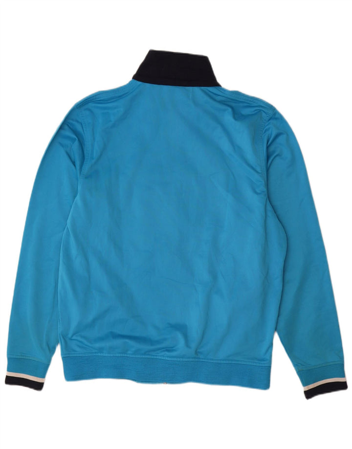 KAPPA Hombre Chándal Top Chaqueta Azul Medio Colorblock Poliéster