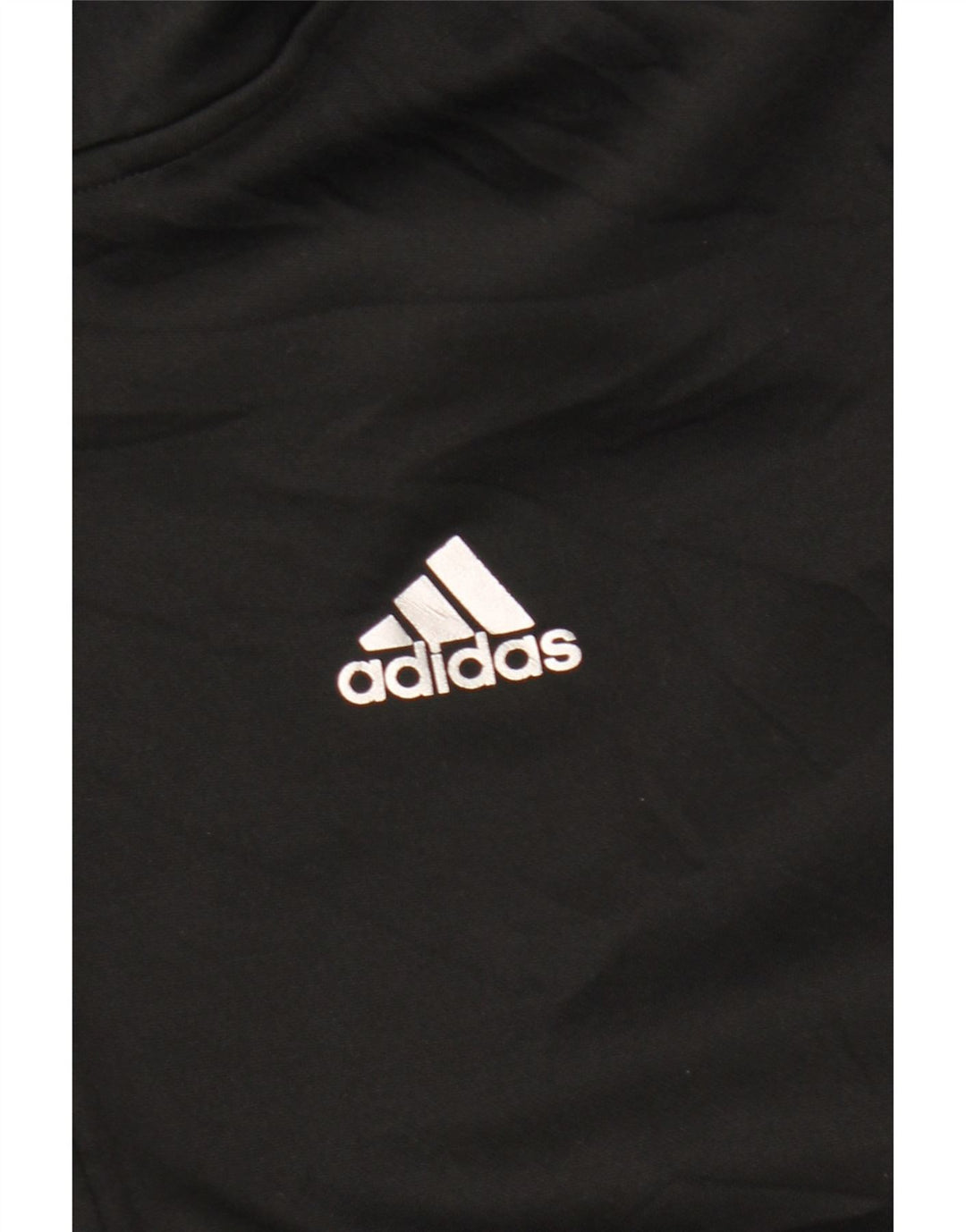 Adidas Hombre Climalite Zip Sudadera Con Capucha Suéter Mediano Negro Colorblock