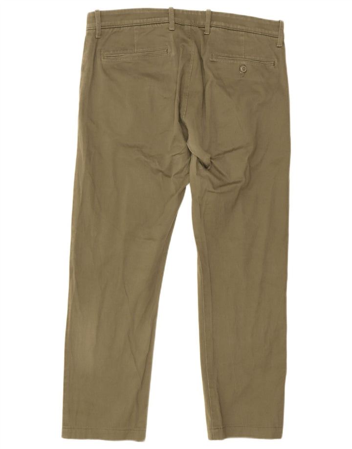 J. Crew Pantalón chino recto para hombre W32 L25 Caqui