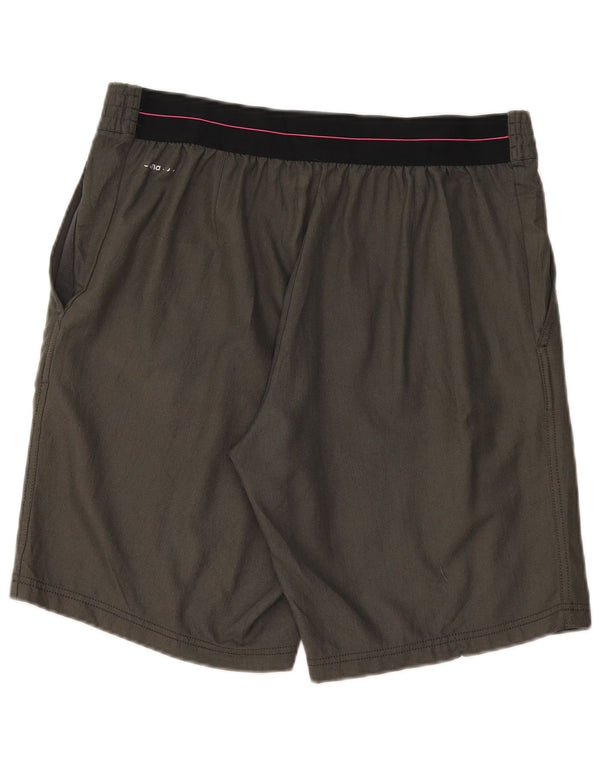 Adidas Mens Climacool Sport Shorts Grande Gris Poliéster