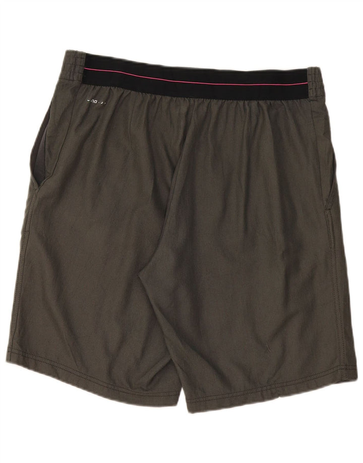 Adidas Mens Climacool Sport Shorts Grande Gris Poliéster