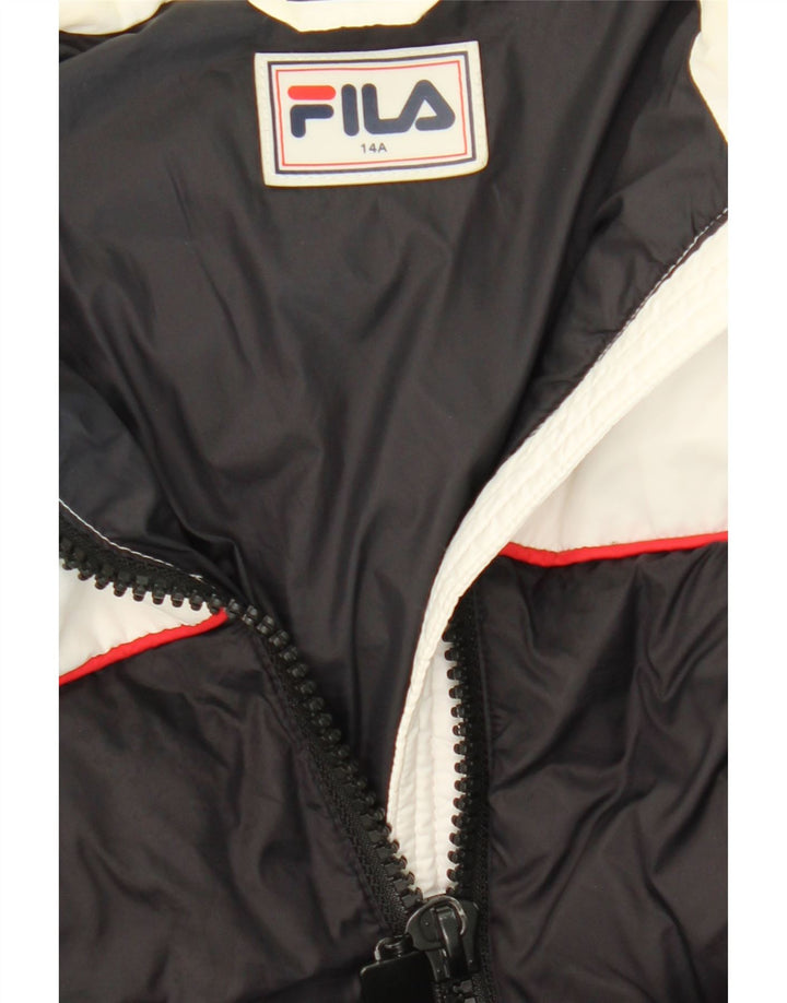 Fila Chaqueta acolchada con capucha para niño 13-14 años Nylon multicolor