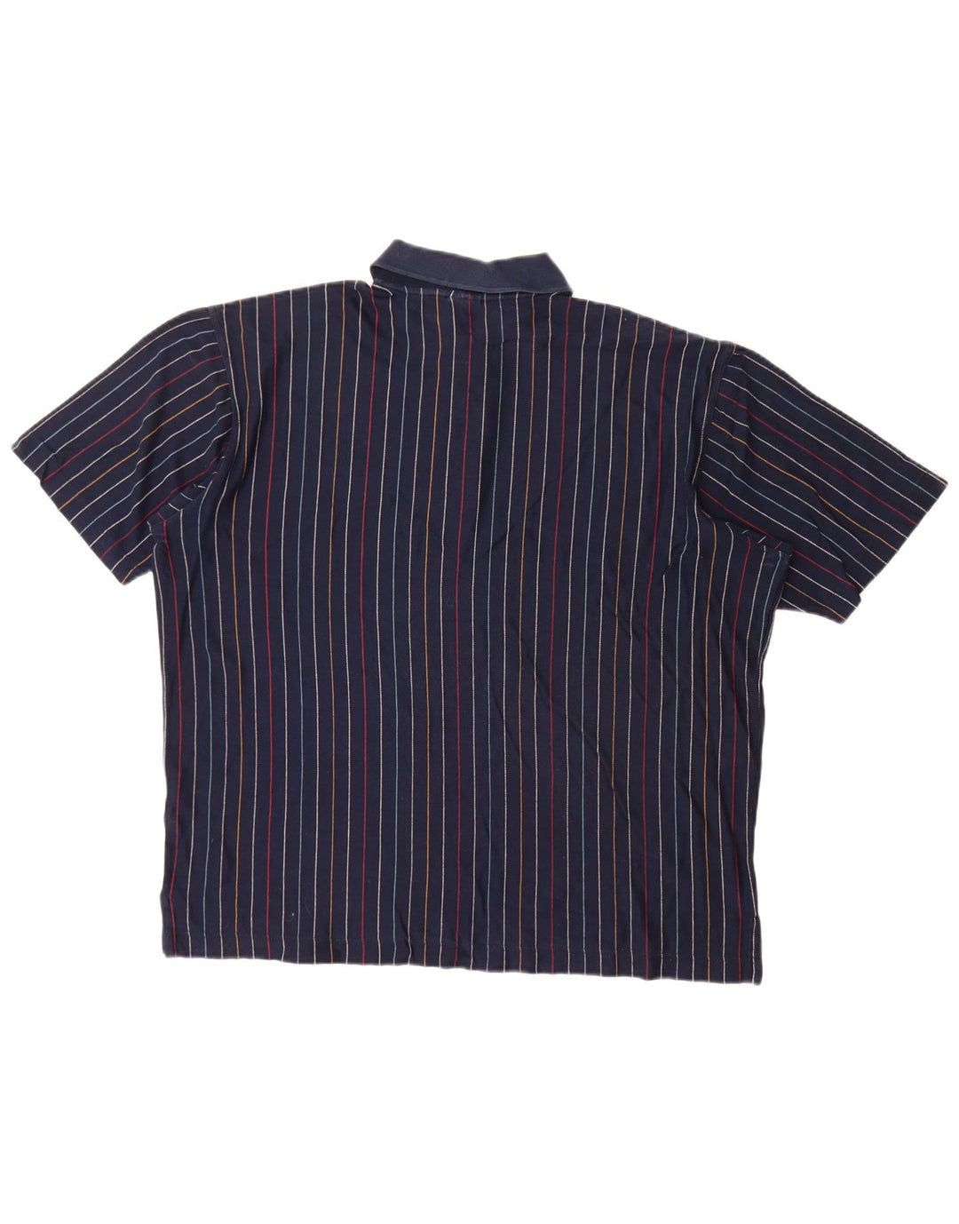 Polo Paul & Shark para hombre, talla grande, azul marino, a rayas