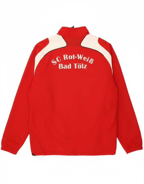 Adidas Mens SC Rot Weiss Bad Tolz Chándal Top Chaqueta Reino Unido 42/44 Grande Rojo