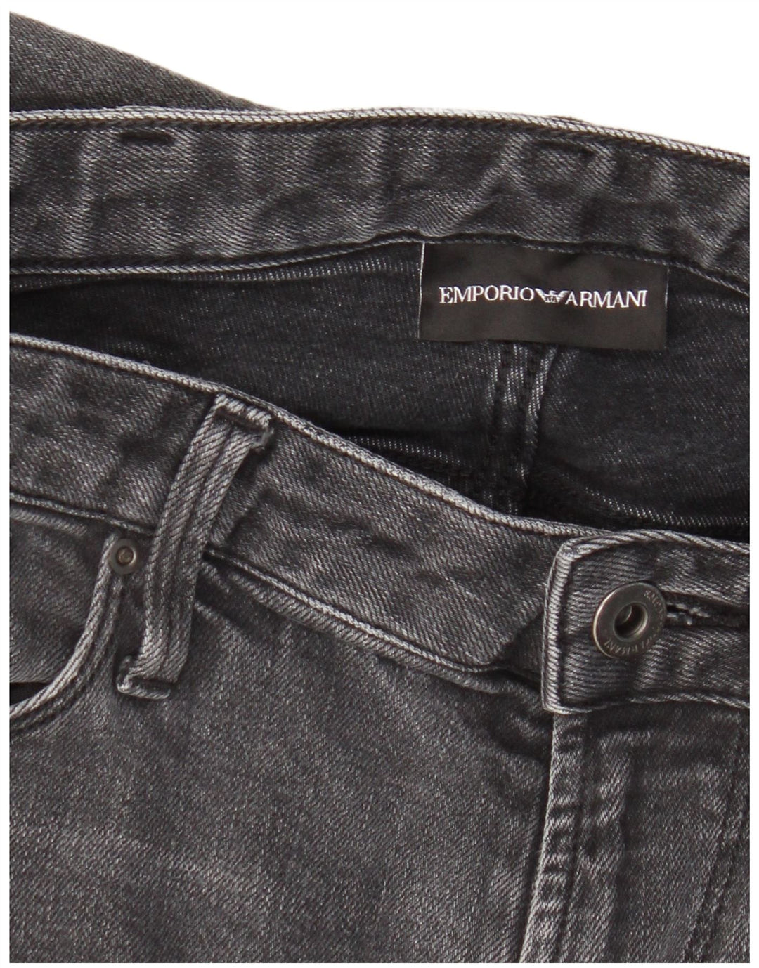 Emporio Armani Vaqueros ajustados para hombre W32 L32 Gris