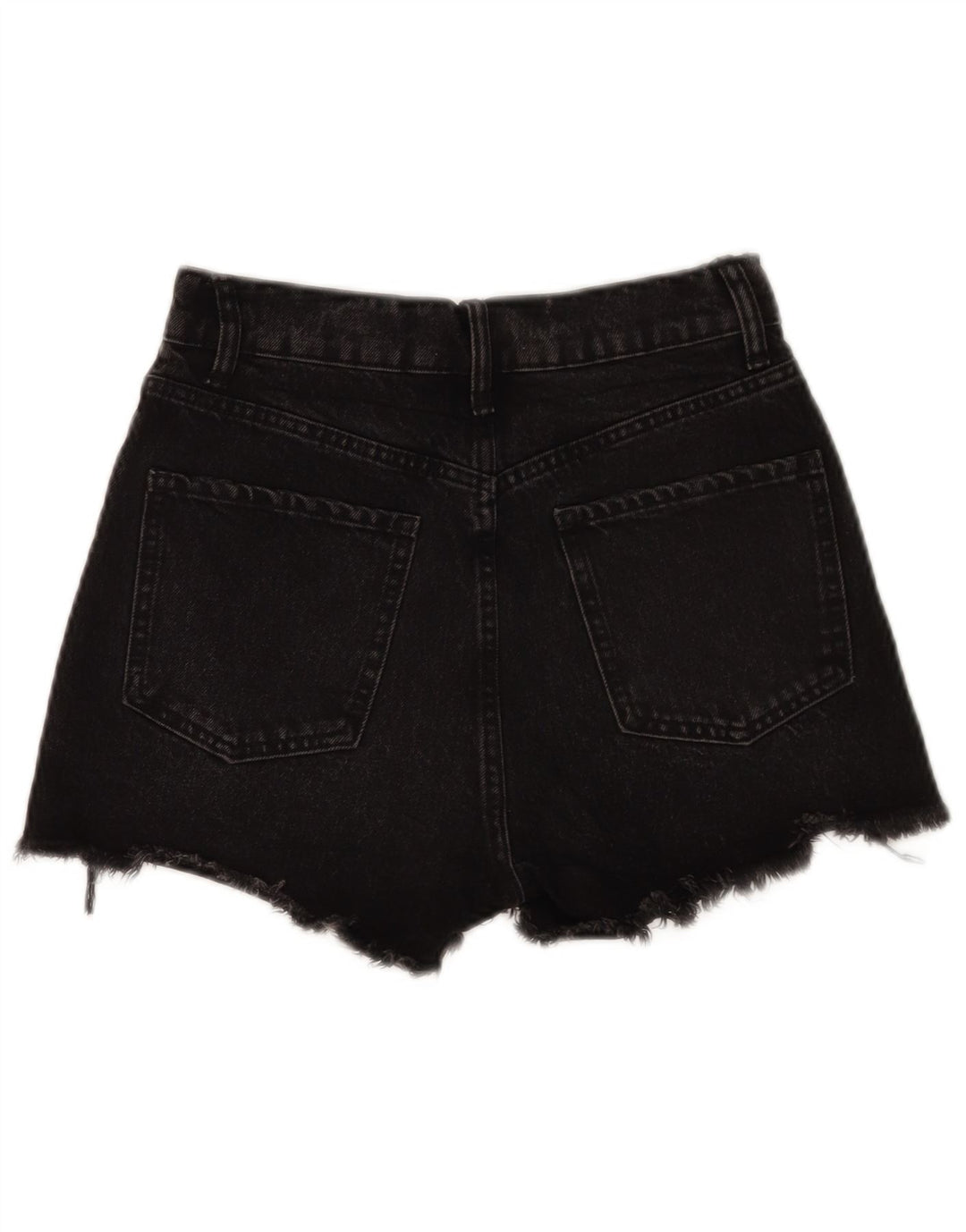 Zara Pantalones cortos vaqueros para mujer EU 34 2XS W24 Negro