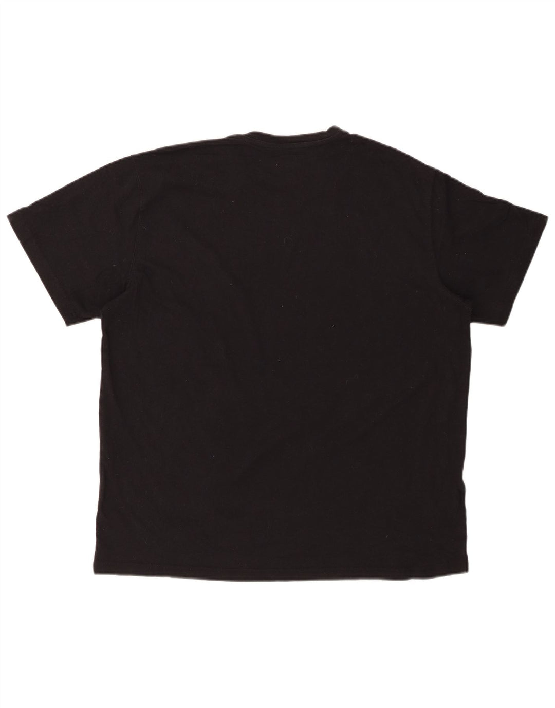 EDDIE BAUER Camiseta Hombre Top Grande Algodón Negro