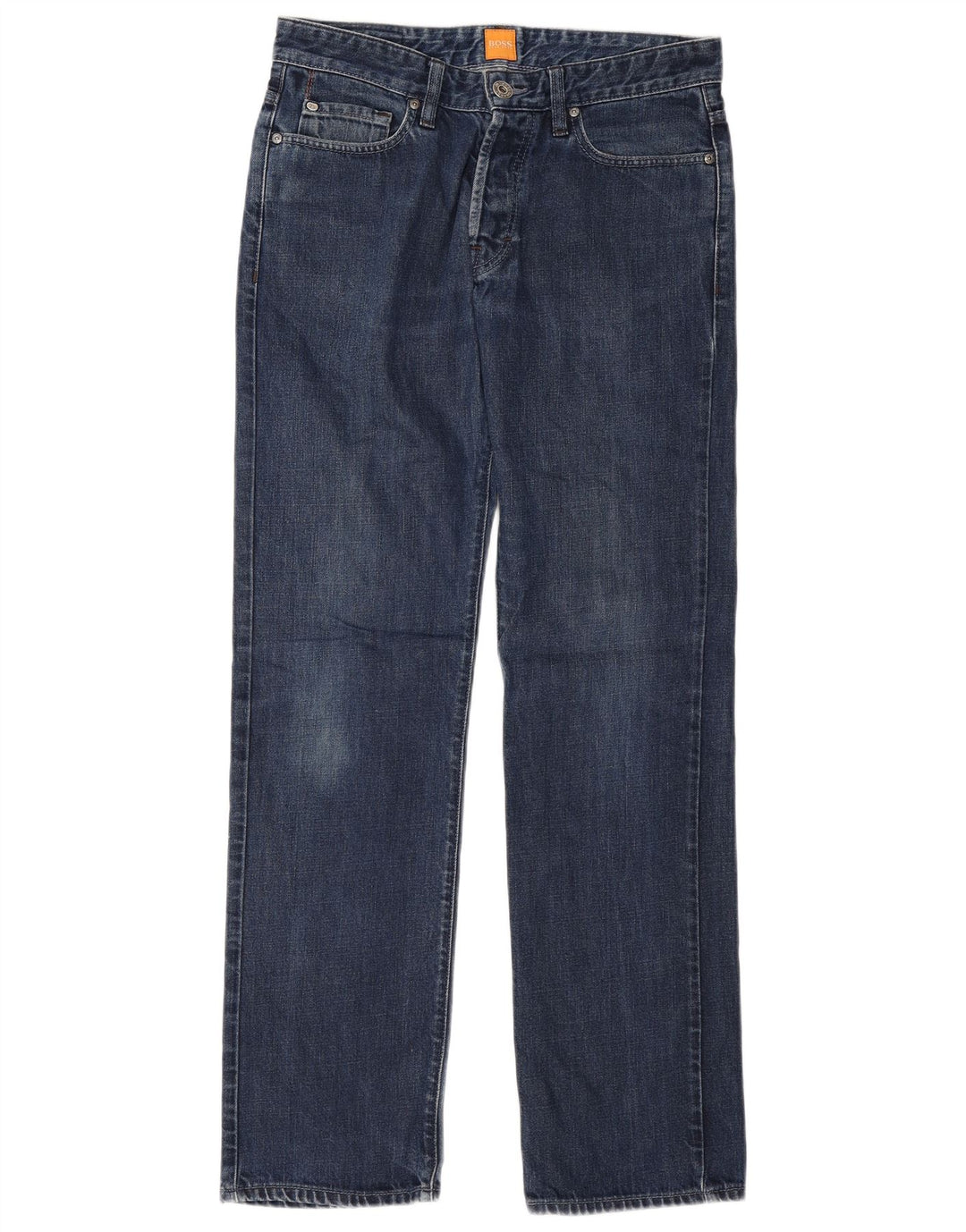 Vaqueros Hugo Boss Hombre Rectos W31 L34 Algodón Azul