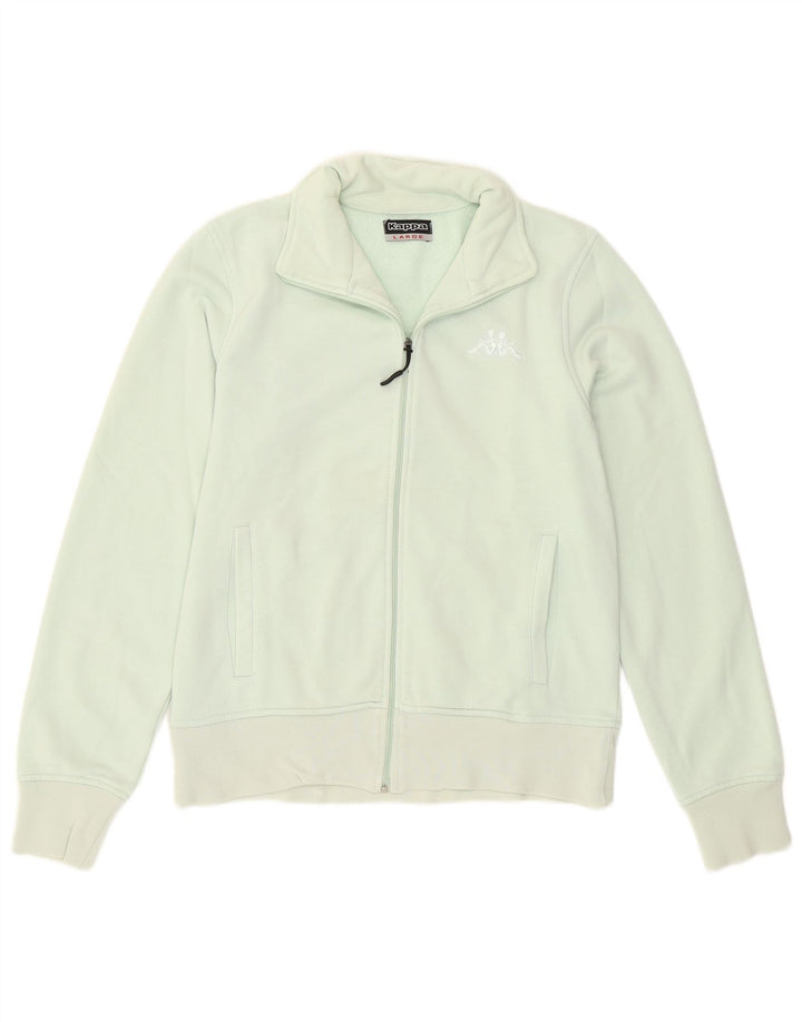 Kappa - Chaqueta de chándal para mujer, talla 40, algodón verde grande