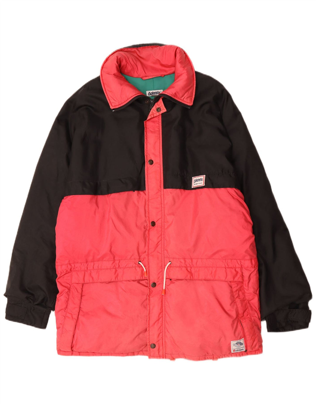 Dolomite Chaqueta de esquí holgada para hombre UK 38 Medium Pink Colourblock Nylon
