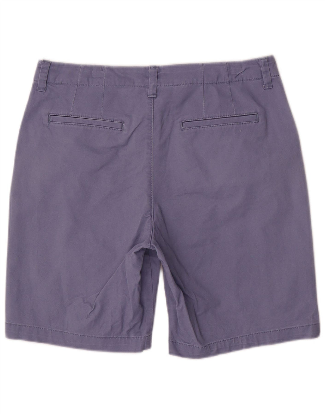 LEE Pantalones cortos chinos de talle medio para mujer, ajuste regular, US 12, grande, W32, algodón morado