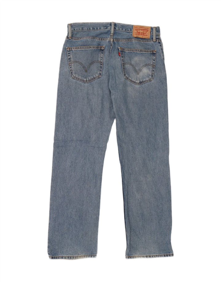 Levi's Jeans rectos 505 para hombre W33 L30 Algodón azul