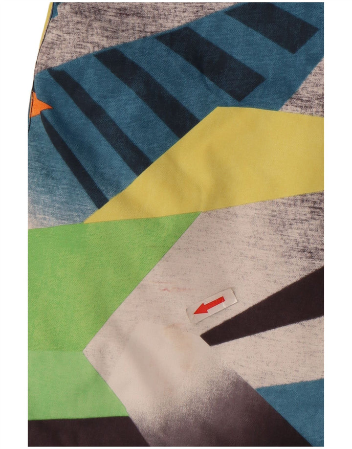Quiksilver Chaqueta cortavientos para niño 11-12 años multicolor geométrico