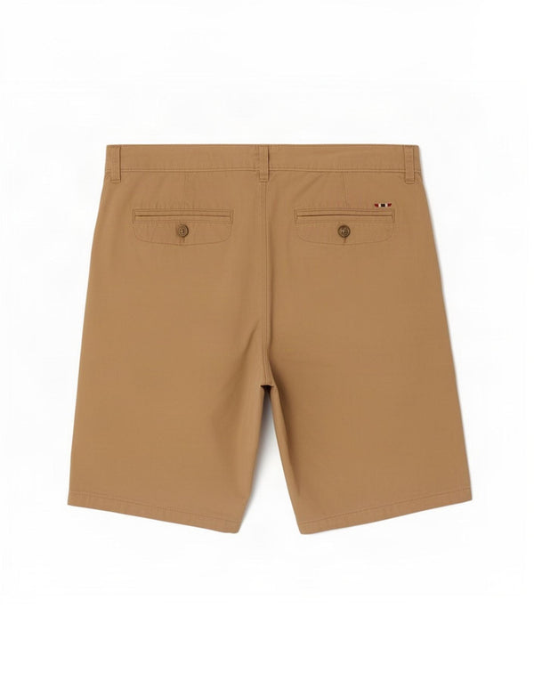 Napapijri Pantalones cortos chinos para hombre medianos W36 Algodón beige