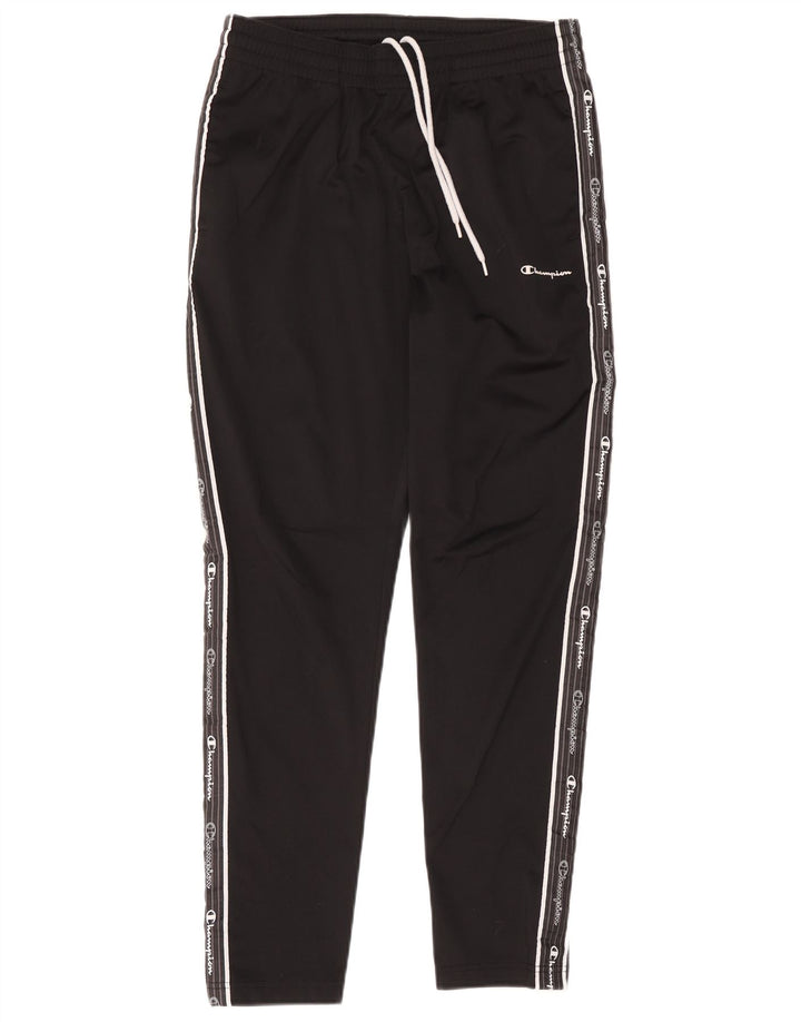 Champion Pantalones De Chándal Gráficos Medium Black Colorblock Mujer