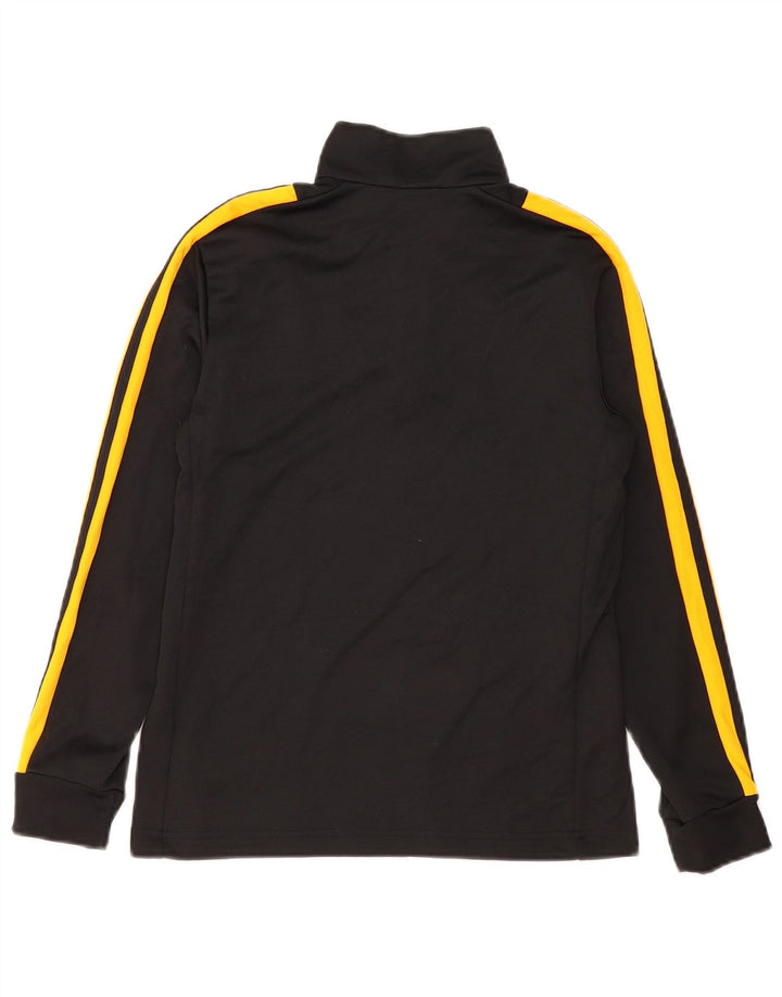 Adidas Chicos Climalite Graphic Pullover Chándal Top 11-12 años Negro