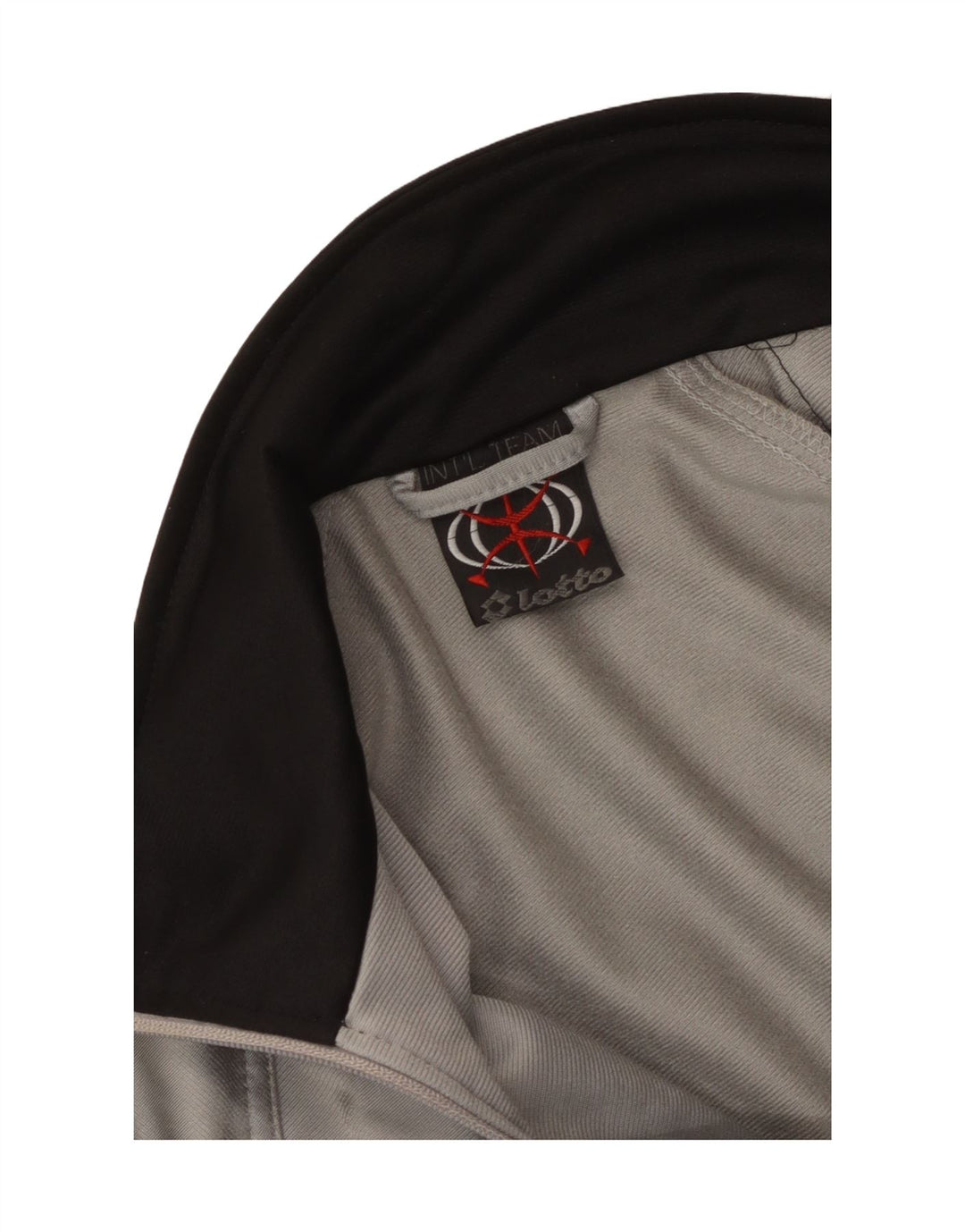 Lotto Hombre Chaqueta De Chándal Con Gráfico Gris Medio Color Block