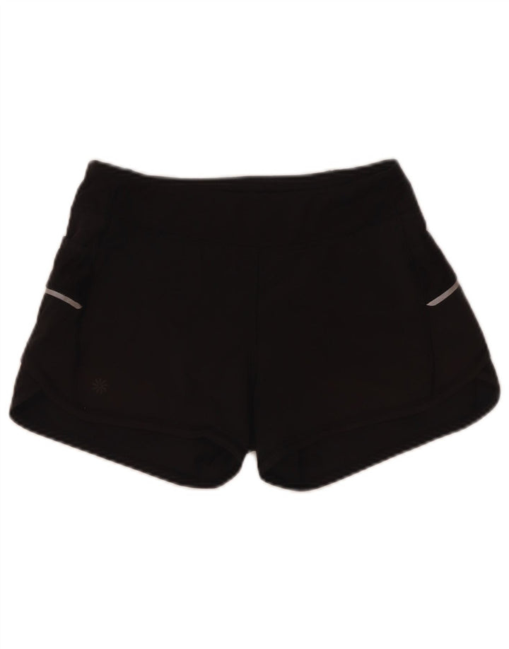 Athleta Shorts Deportivos Niña 8-9 Años Mediano Negro Poliéster