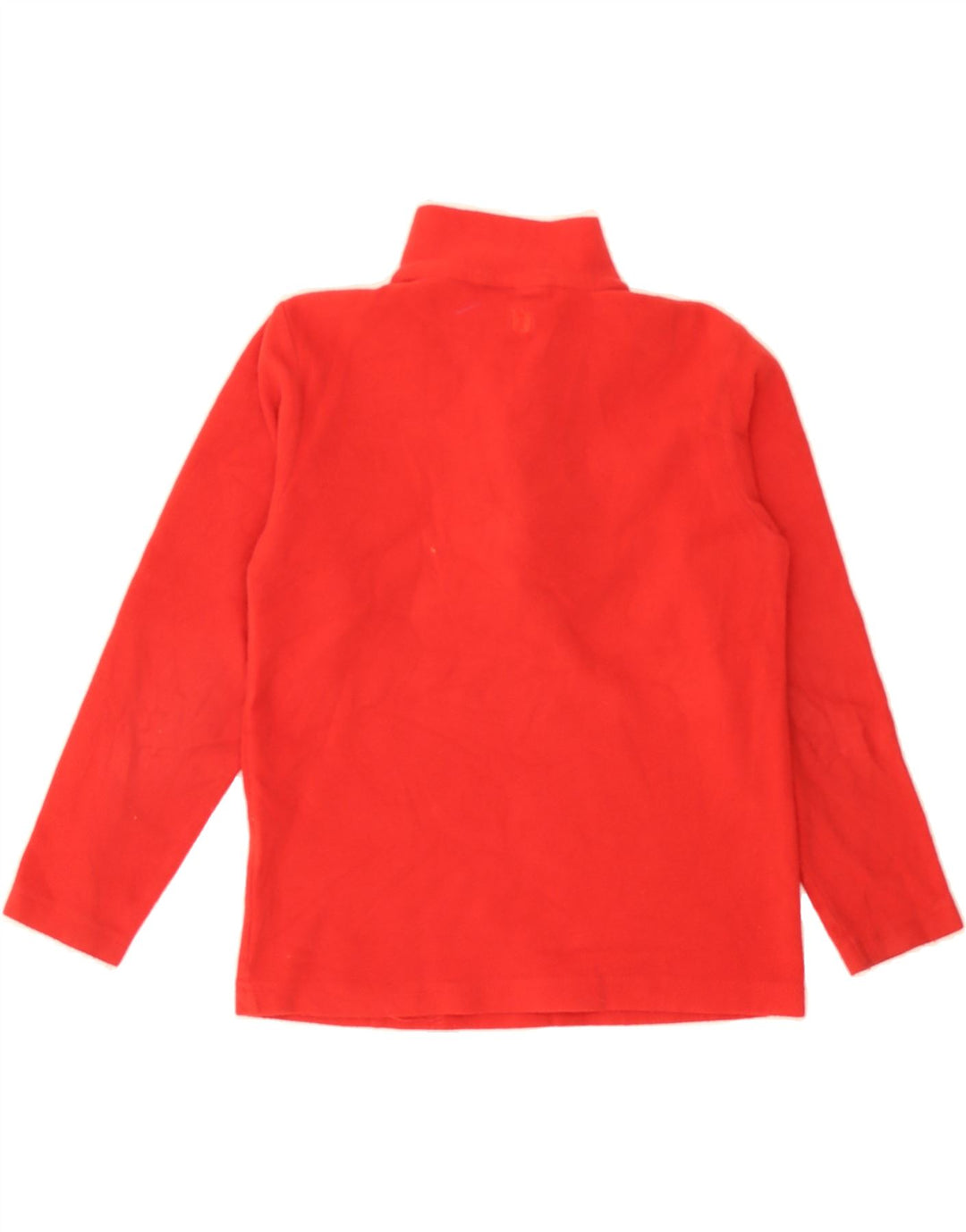 MOUNTAIN WAREHOUSE Boys Zip Neck Fleece Jumper 9-10 Years Red Polyester Vintage Mountain Warehouse and Second-Hand Mountain Warehouse from Messina Hembry 