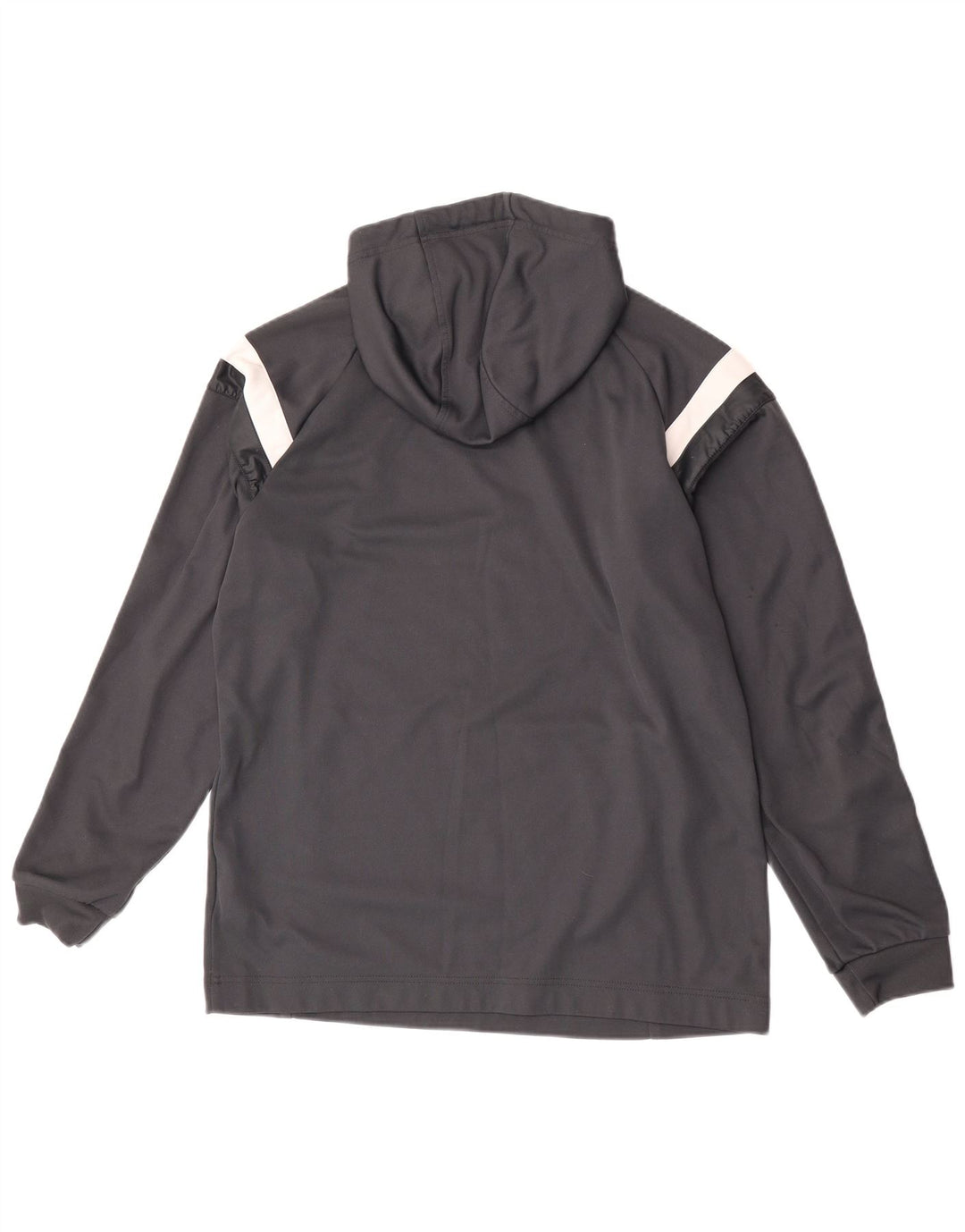 Adidas Hombre Sudadera Con Capucha Jersey Gris Medio Colorblock Poliéster