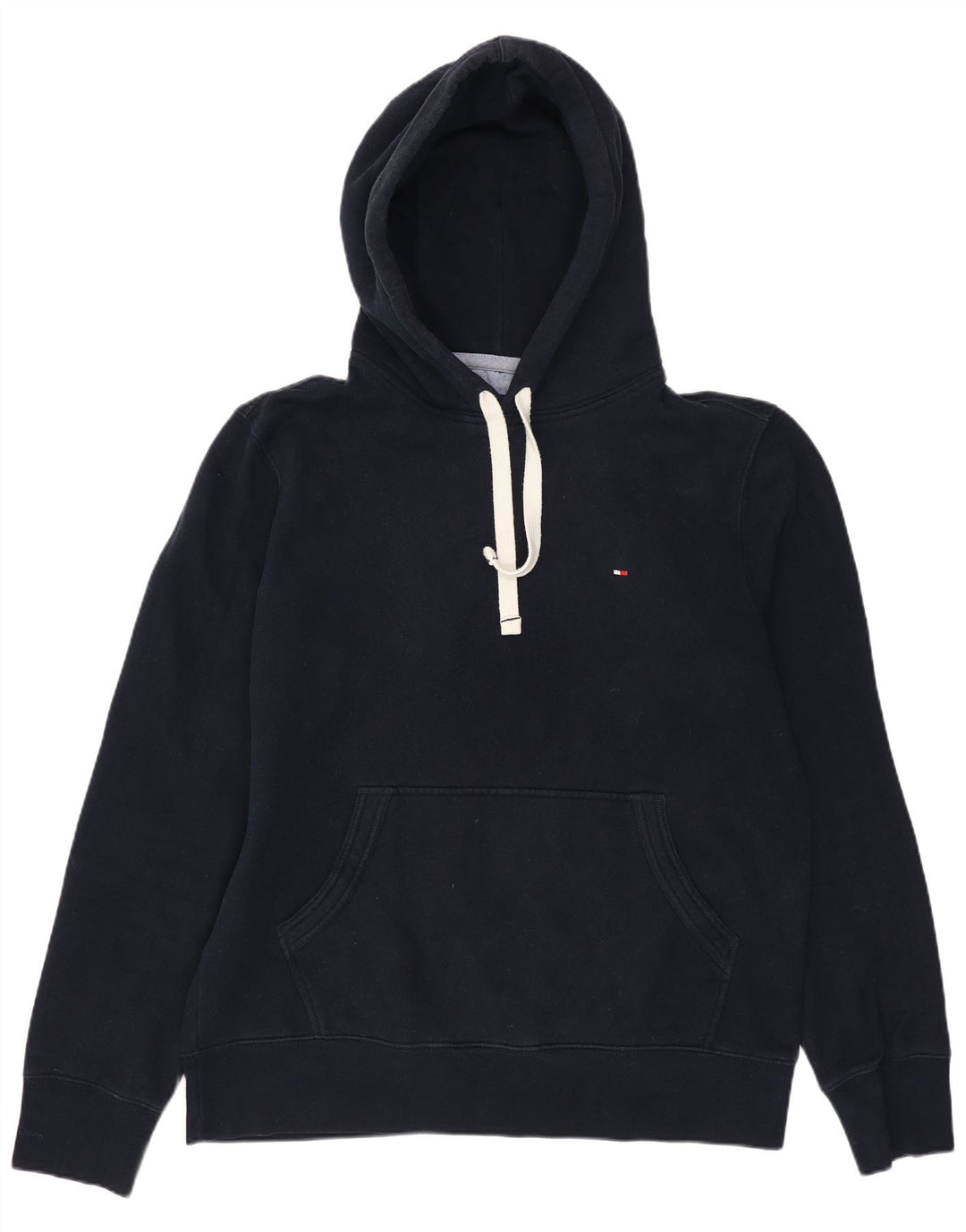 TOMMY HILFIGER Sudadera con capucha para hombre Jumper Medium Azul marino Algodón
