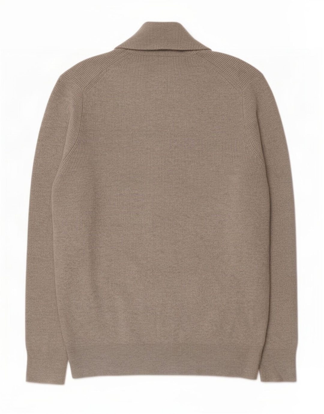 Marks & Spencer Suéter tipo cárdigan con cuello chal para hombre Poliéster gris medio