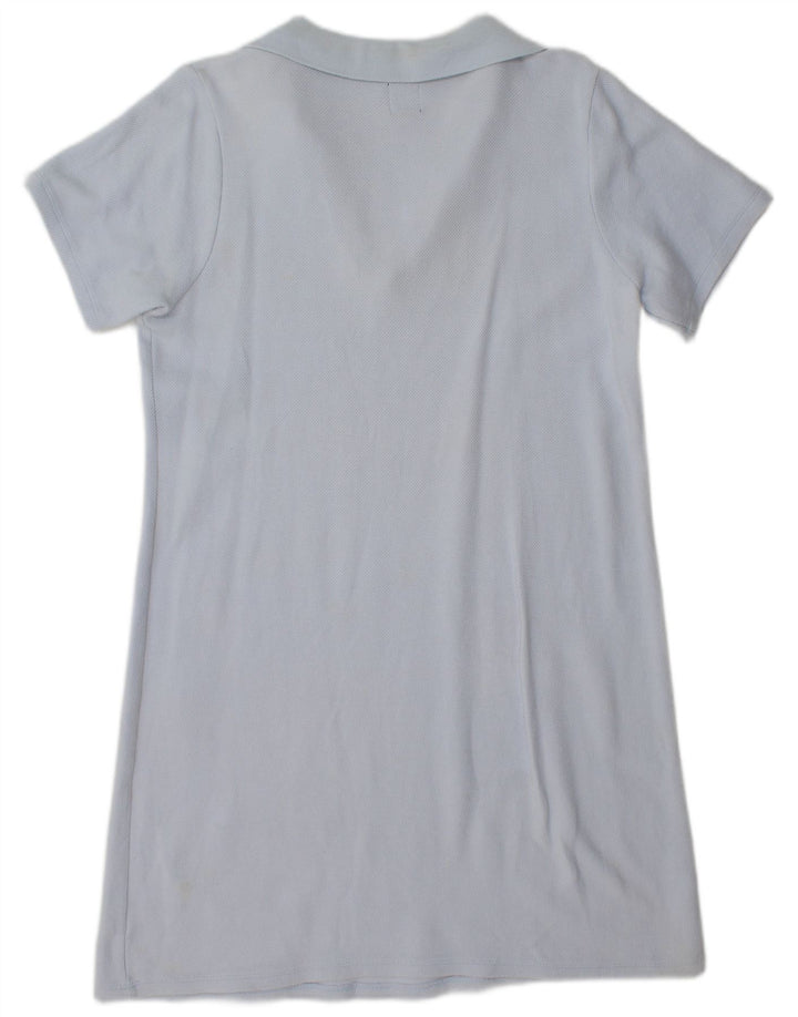 Gap Vestido Polo Extragrande para Mujer UK 10 Small Algodón Azul