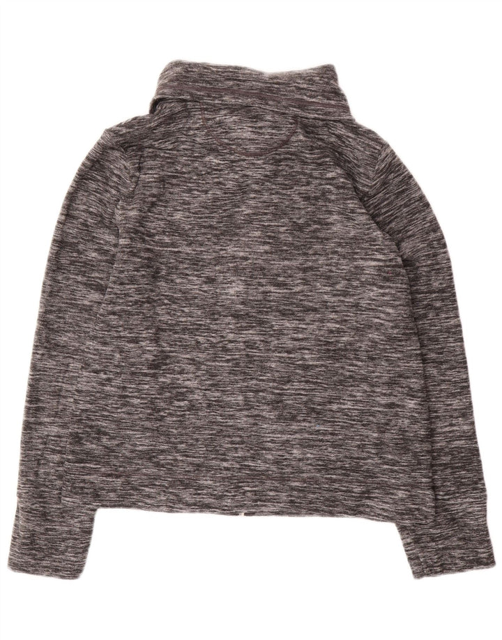 CALVIN KLEIN Chaqueta polar de alto rendimiento para mujer UK 44 Gris medio moteado