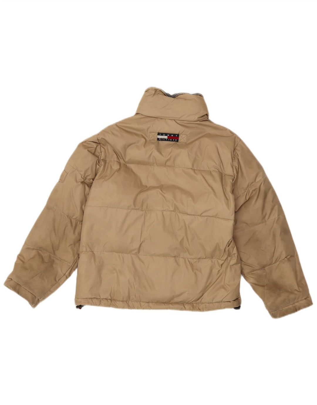 Tommy Hilfiger Chaqueta acolchada para niño 7-8 años XS Beige Nylon