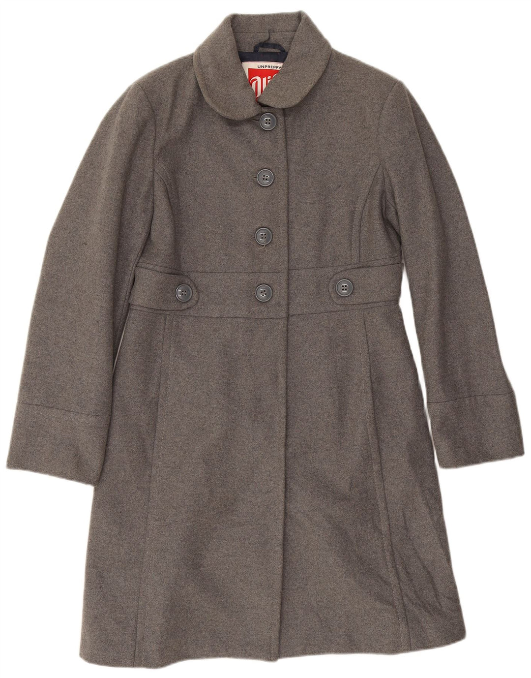 Abrigo Playlife Mujer IT 46 Grande Lana Gris