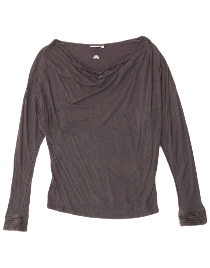 Ellesse Mujer Top Manga Larga UK 44 Gris Medio