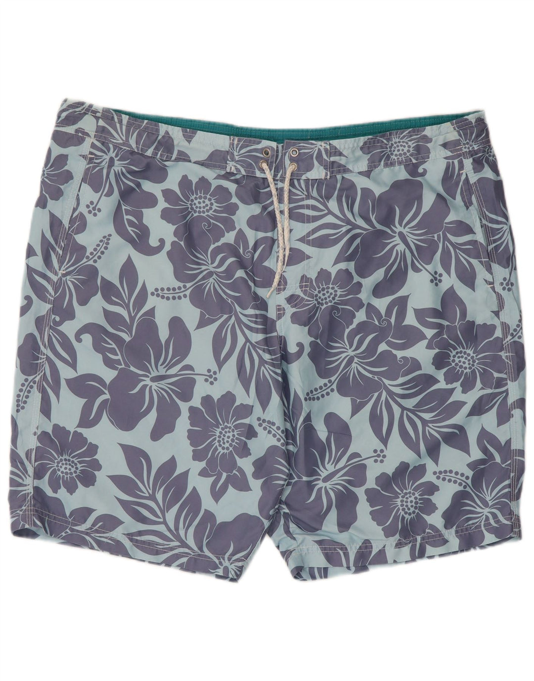 Marks & Spencer Bañador para Hombre XL Azul Floral Poliéster