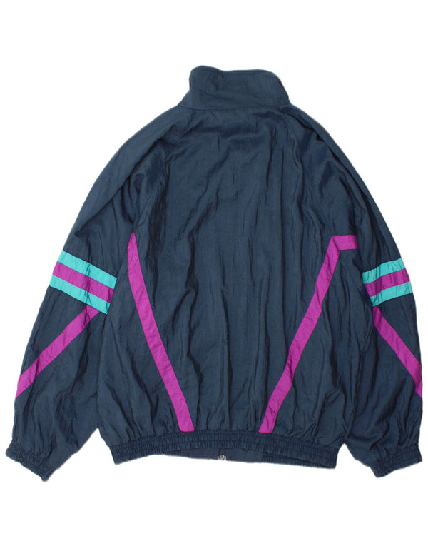 Killtec Chaqueta de chándal para hombre UK 38 Medium Azul marino Colorblock
